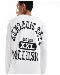 Collusion - Long Sleeve Oversized Athletic Football Graphic T-shirt - Lyst