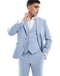 ASOS - Wool Blend Slim Suit Jacket - Lyst