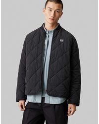 Calvin Klein - – gesteppte nylon-jacke - Lyst