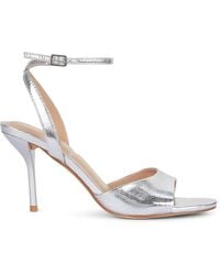 SEQWL - Strappy Heeled Sandals With Ankle Strap And Stiletto Heels - Lyst