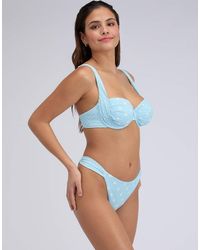 Boux Avenue - Soneva Balconette Bikini Top Summer Polka Dot Swimwear - Lyst