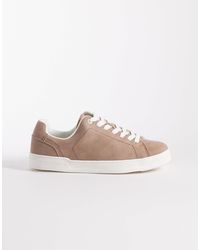 ASOS - Delta - baskets en suédine à lacets - sable - Lyst