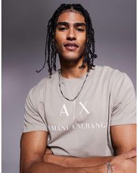 ARMANI EXCHANGE - Chest Logo Slim Fit T-shirt - Lyst