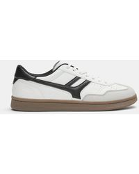 Pull&Bear - Sneakers Rétro Bianche - Lyst