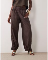Mango - Pleat Front Cuffed Trouser - Lyst