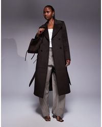 Forever New - Wool Mix Formal Longline Belted Coat - Lyst