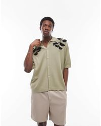 TOPMAN - – gestricktes hemd - Lyst