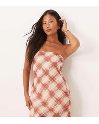 ASOS - Asos Design Petite Double Layer Bandeau Mini Dress - Lyst
