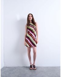 TOPSHOP - – minikleid aus satin - Lyst