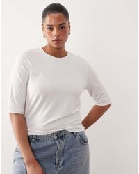 ARRANGE - Curve Slim Fit Half Sleeve Tee - Lyst