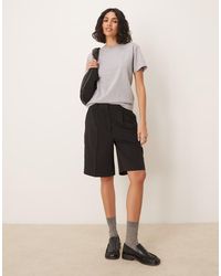 Aware - Elegante Short Met Geplooide Voorkant - Lyst