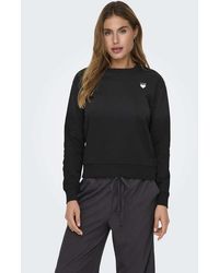 Jdy - Paris Sweatshirt Met Ronde Hals - Lyst