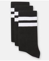 Pull&Bear - Long Striped Socks - Lyst