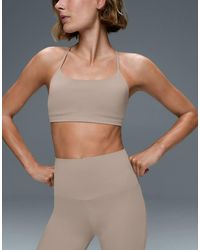 Oysho - Comfortlux Light-Support Sports Bra With Crossover Straps - Lyst