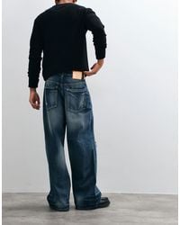 Cheap Monday - Jean baggy délavé marbré - Lyst