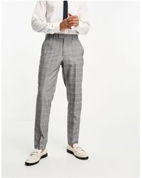 French Connection - Prince Of Wales Check Suit Trouser - Lyst