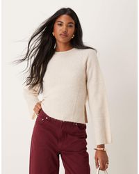 Jdy - Wide Sleeve Knitted Jumper - Lyst