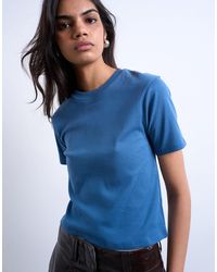 TOPSHOP - Shrunken Everyday Tee - Lyst