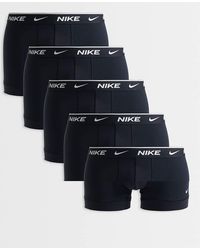 Nike - Essential Cotton 5 Pack Trunks - Lyst