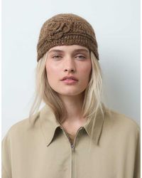 Reclaimed Vintage - Beanie With 3d Flower - Lyst