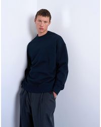 TOPMAN - – hochwertiges, leichtes oversize-sweatshirt - Lyst