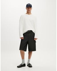 Cotton On - Super Baggy Jort - Lyst
