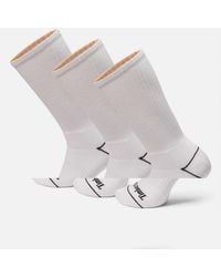 Timberland - 3-Pack Bowden Full Cushion Crew Sock - Lyst