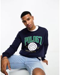 Polo Ralph Lauren - Volleybal Sweatshirt Met Logo - Lyst