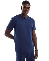 Only & Sons - Short Sleeve Waffle T-shirt Co-ord - Lyst
