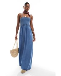 ONLY - Vestito Lungo Stile Grembiule - Lyst