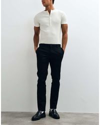 Mango - Tailored Slim Fit Pants - Lyst