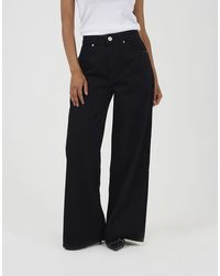 Brave Soul - Mid Rise Wide Leg Jeans - Lyst
