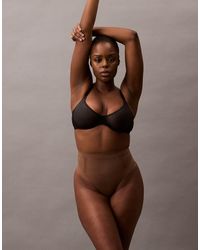 Calvin Klein - Shapewear String Met Hoge Taille - Lyst