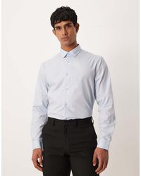 ASOS - Formal Easy Iron Regular Shirt - Lyst