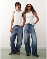 Weekday - – astro – locker sitzende unisex-jeans - Lyst
