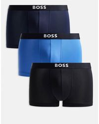 BOSS - Boss One 3-pack Micro Fibre Trunks - Lyst