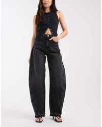 Tommy Hilfiger - Ella Mid Rise Barrel Leg Jeans - Lyst