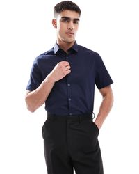 ASOS - – elegantes, leicht zu bügelndes regular-fit-hemd - Lyst