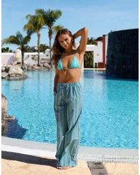 South Beach - X Misha Grimes Stripe Beach Trouser - Lyst
