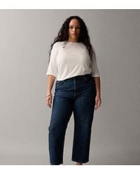 ASOS - Asos Design Curve Ankle Grazer Comfort Stretch Straight Leg Jeans - Lyst