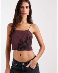 ASOS - Fitted Cami Top Co-ord - Lyst