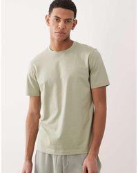 Mango - 100% Cotton Slim Fit T-shirt - Lyst