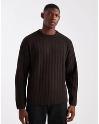 Jack & Jones - Oversize Thick Rib Jumper - Lyst