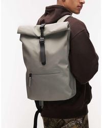 Rains - Mochila Verde Salvia Con Parte Superior Enrollable De - Lyst