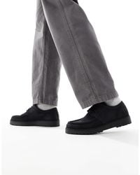 Fred Perry - Kenney Low Top Waxed Suede Boots - Lyst