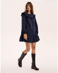 OMNES - Emili Frill Mini Dress - Lyst