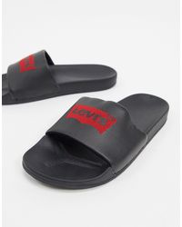levis mens sliders
