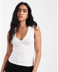 ASOS - – geripptes trägertop - Lyst