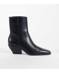ASOS - Wide Fit Raul Heeled Western Ankle Boots - Lyst