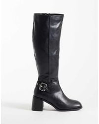 Public Desire - Ruth Block Heel Knee Boots - Lyst
